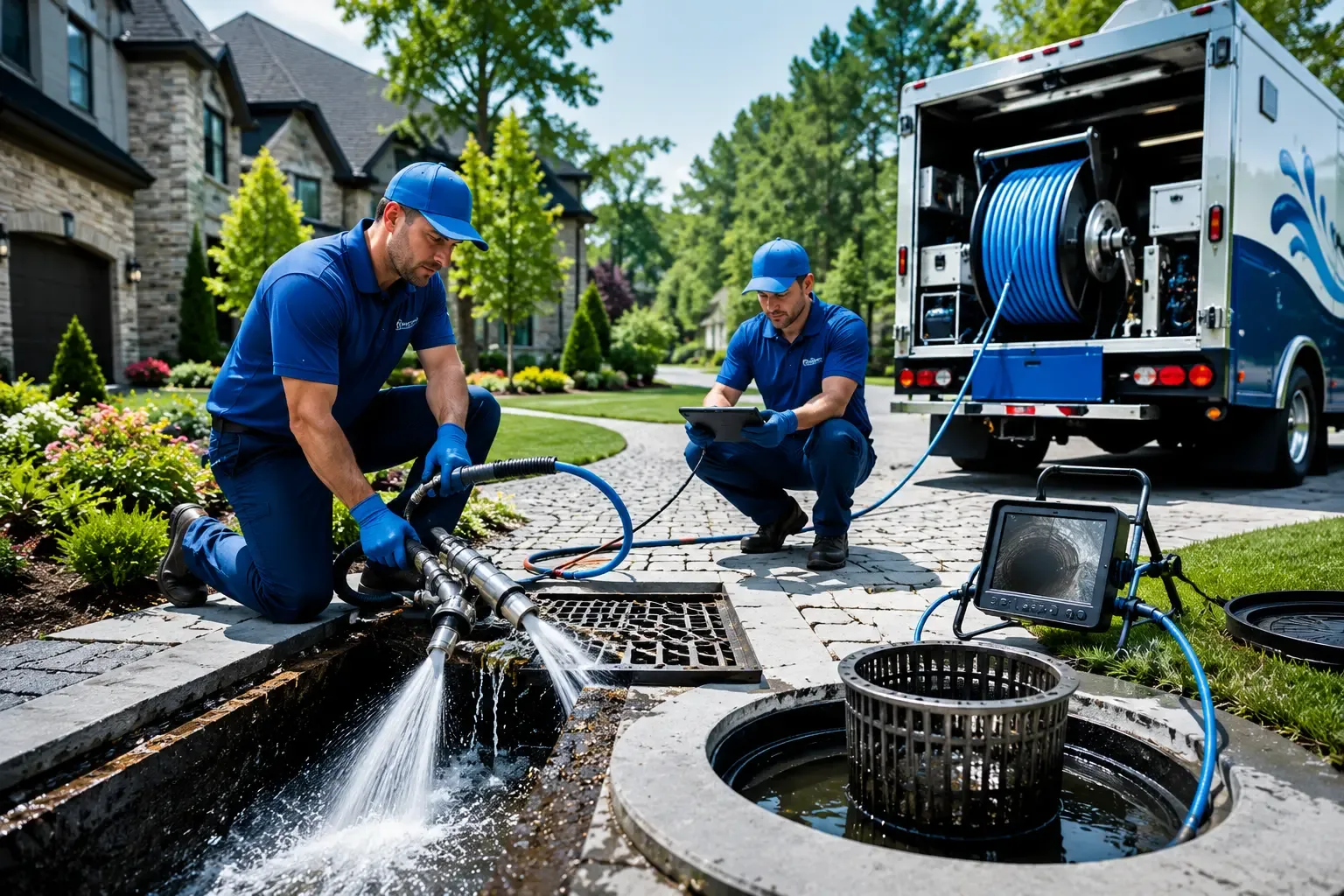 Local outdoor drain cleaning professionals in Dell, AR