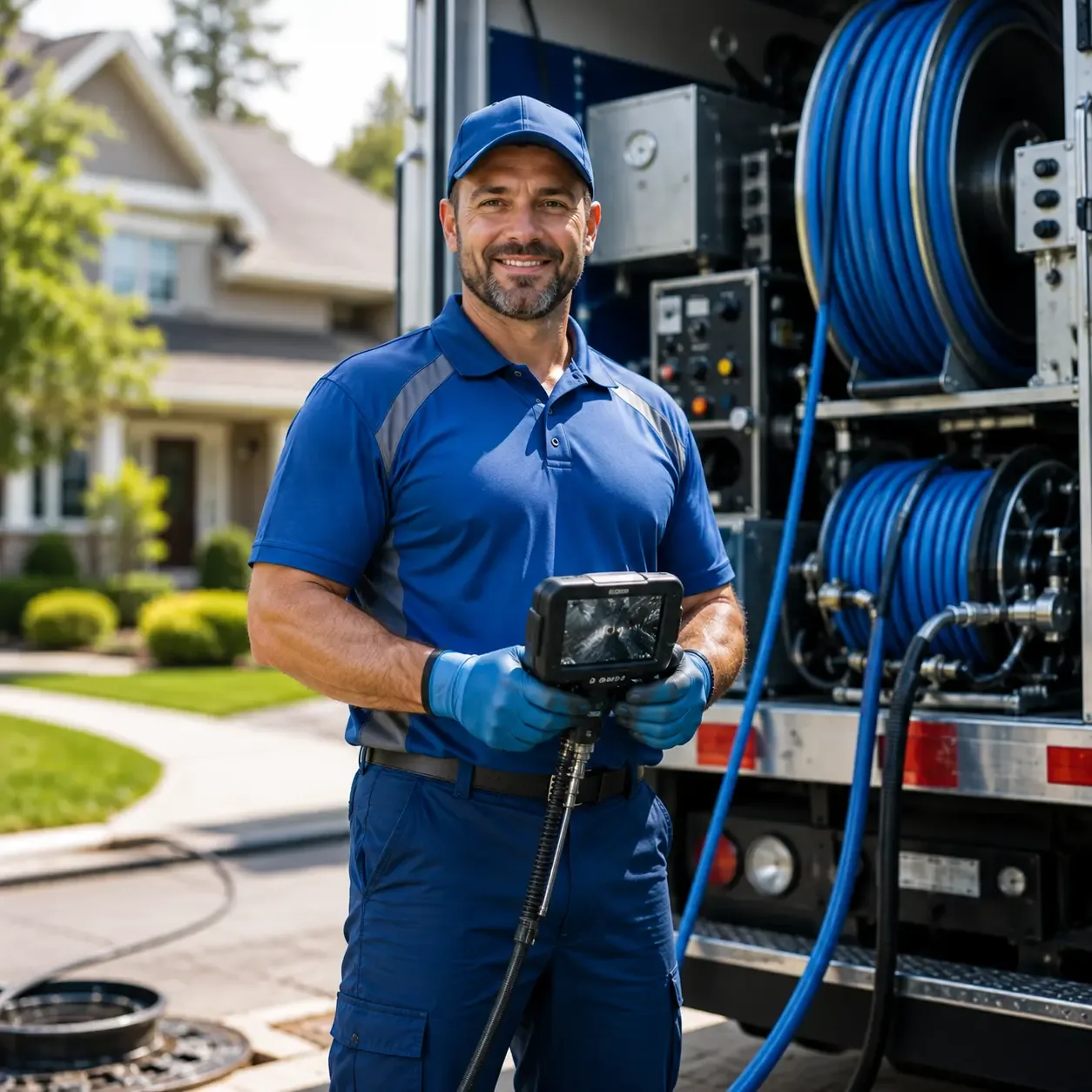 Local outdoor drain cleaning specialists in Dell, AR